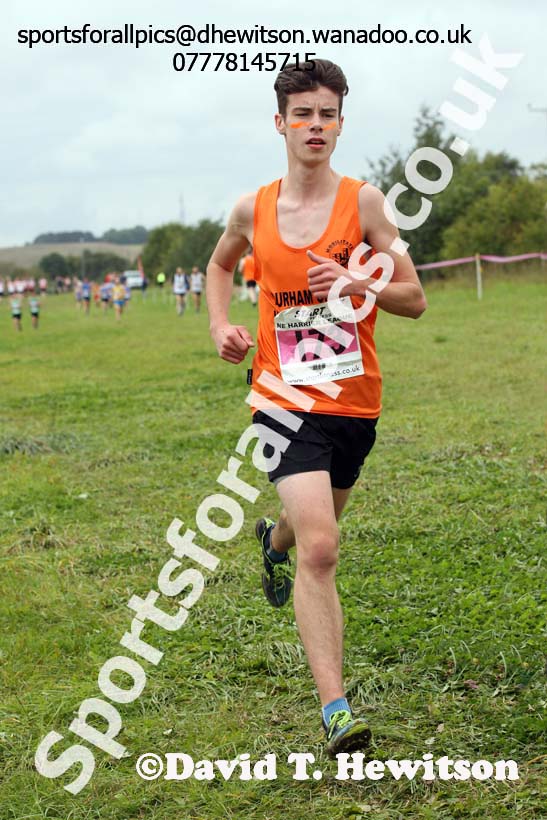 Mens under-17s Start Fitness North Eastern Harrier League, Tanfield, County Durham. Photo: David T. Hewitson/Sports for All Pics
